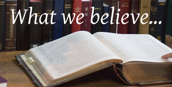 What we believe
